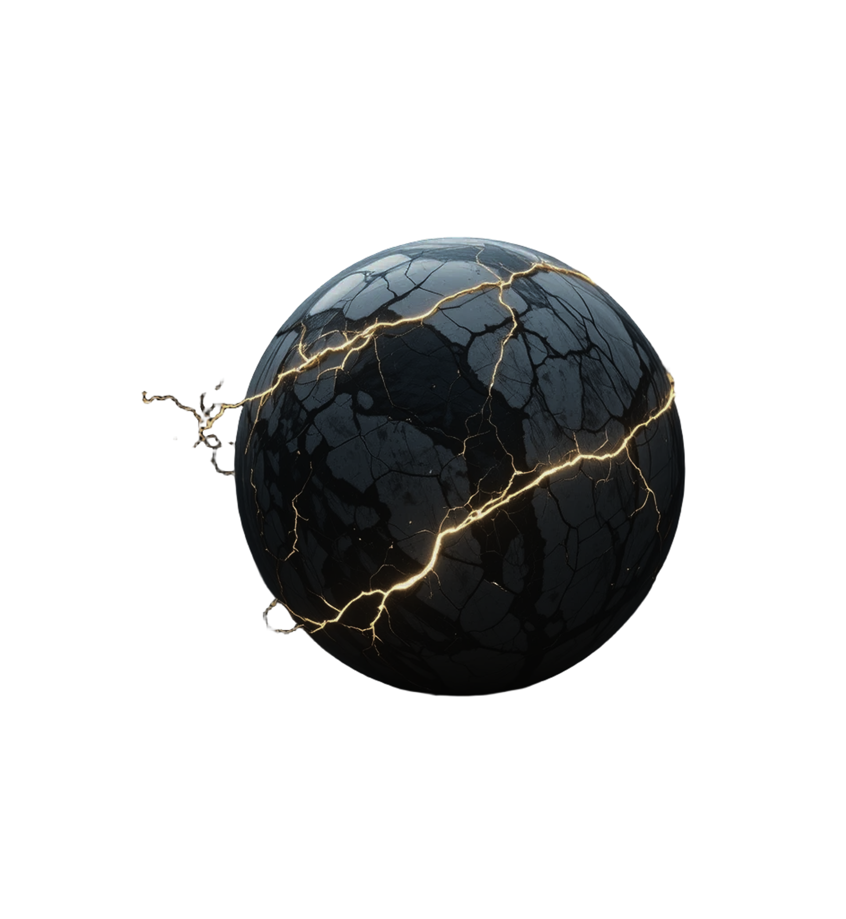 Globe with Lightning